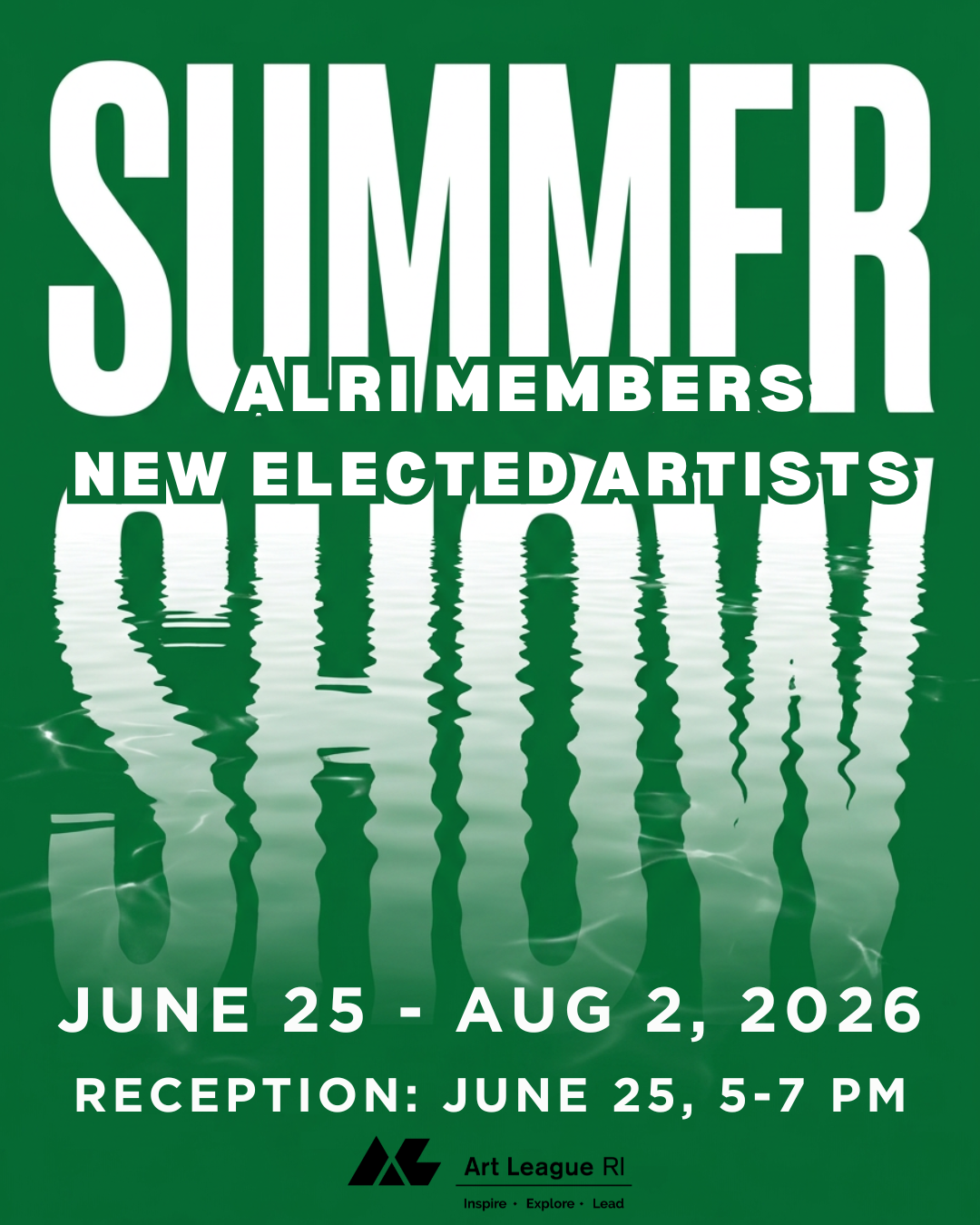 Summer Art League RI Members Show June 25 - Aug 2, 2026 - Robin Signature Creations™